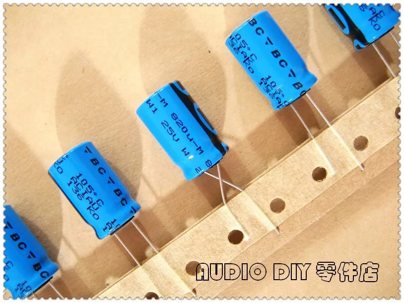 

2PCS/20PCS BC 136 Series 820uF 25V 25v820uf Electrolytic Capacitor