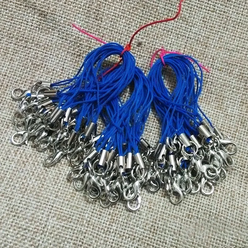 Шнурки для мобильных телефонов Lariat застежки омаров перекрещивающиеся кольца