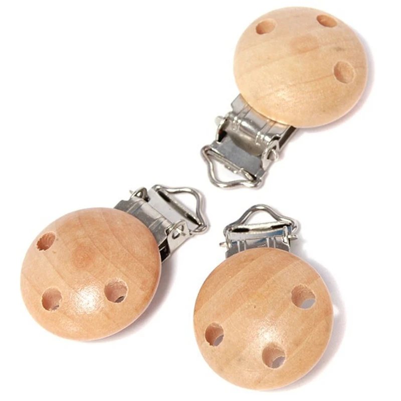5 unids / lote sujetador de Clip para chupete para beb&eacute;, chupete de Color s&oacute;lido, pinzas para chupete para beb&eacute;s, accesorios para sujetadores de cierres para beb&eacute;s-4