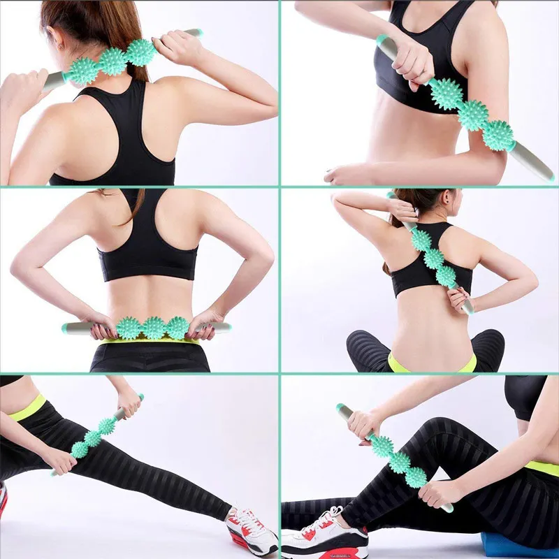 Массажный ролик для мышц тела глубокий массаж расслабляющий инструмент Gaiam