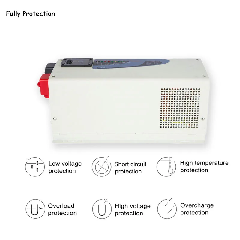 Питательная энергия чистого синусоидального напряжения с тороидальным трансформатором низкой частоты для инвертора вне сети dc 12v 24v ac 110v 220v 2000W вкл.