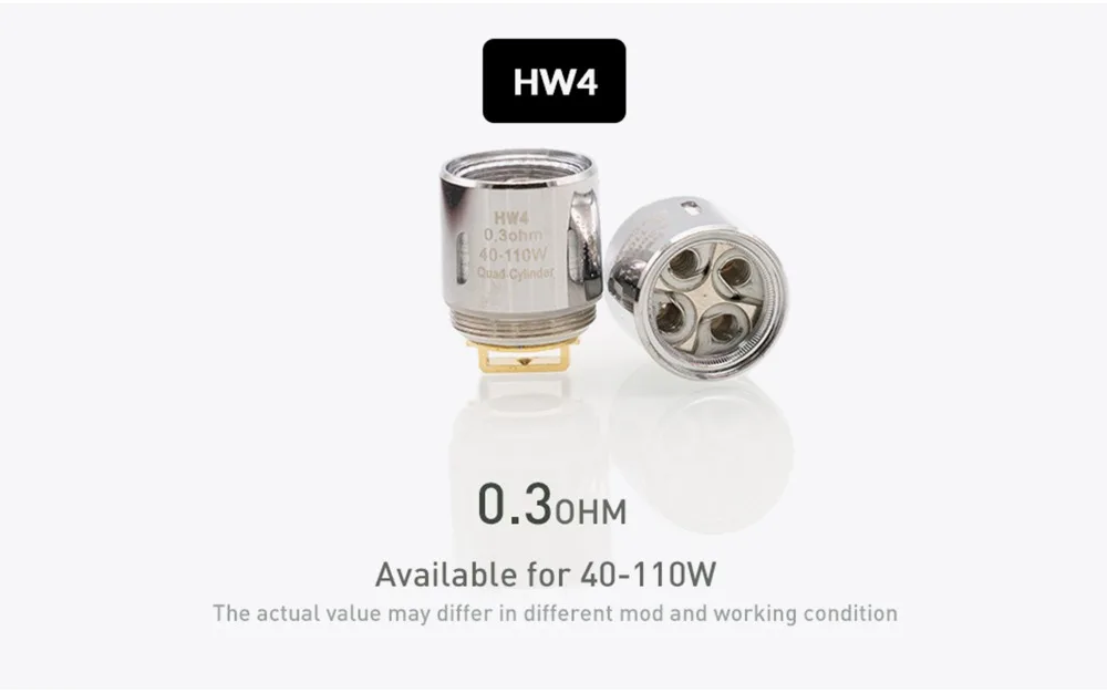 Volcanee 3 шт./лот HW1/2/3/4 HW-N 0.2ohm HW-M 0.15ohm замена катушки для Элло танк электронная сигарета катушки голова атомайзера IJust 3 катушки