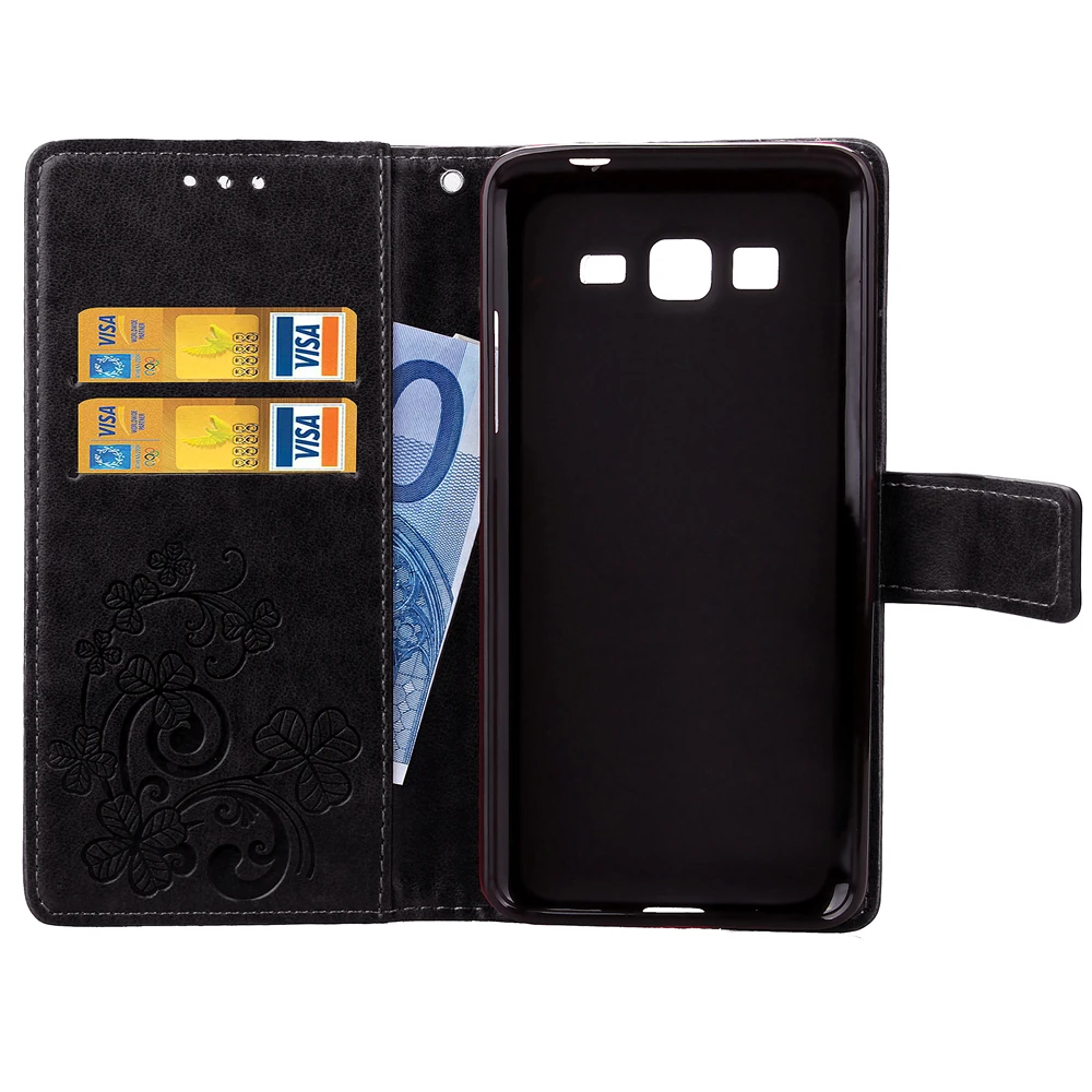 Чехол для телефона Samsung Grand G360 G530 G850F откидная задняя крышка из искусственной кожи