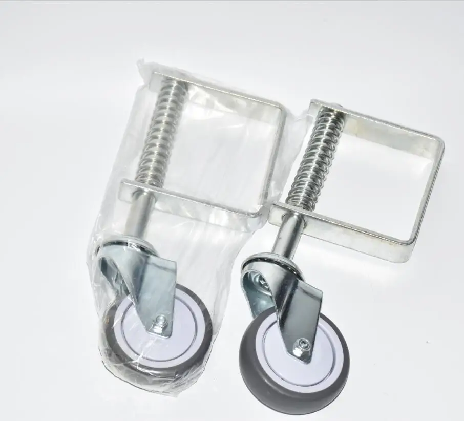 

STKJ 2pcs Gate Wheel Spring Loaded Heavy Duty Support Jockey Door Sliding Wheels