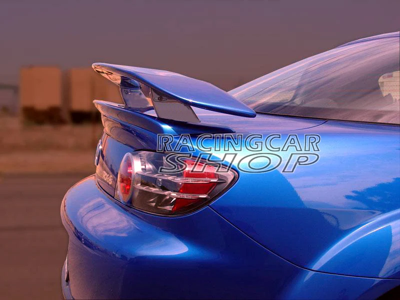 Окрашенный MSPEED GT спортивный задний крыло спойлер багажника 1 пара с кронштейном