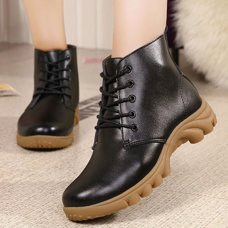 Nice Pop SALE Shoes Women Retro Boots Handmade Ankle Flat Fashion | Обувь