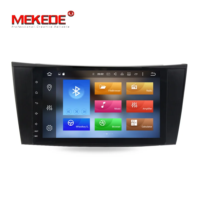 Новое поступление! 8 дюймов HD1024* 600 android8.0 автомобильный магнитофон gps DVD плеер для Mercedes Benz/E-Class/W211/E200/E220/E300/E350