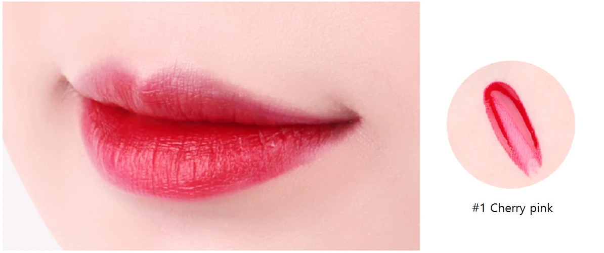 TONYMOLY Delight Tony Tint 8,3 мл губы увлажняющее средство для макияжа Блеск для губ Матовая жидкая губная помада Водонепроницаемая оттеночная корейская косметика - Цвет: 01 Cherry Pink