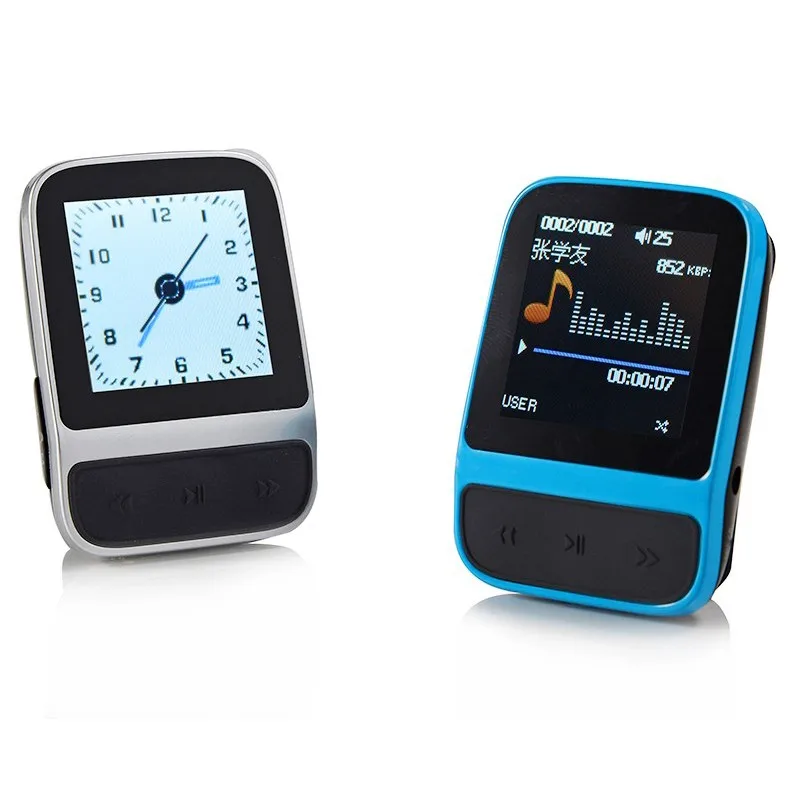 JINSERTA 1,4" TFT экран спортивные часы 4 Гб хранение HiFi Mp3 шагомер FM радио рекордер функция электронной книги портативный музыкальный плеер