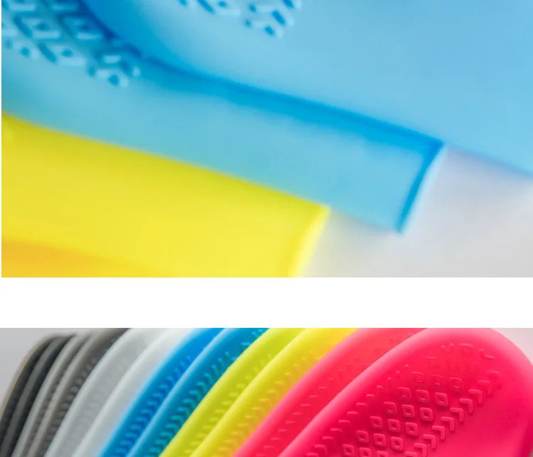 Shoe Covers Outdoor Waterproof Silicone Shoes Covers& Reusable Rain Boots for Men Women Waterproof Shoe Cover Zapatos De Mujer