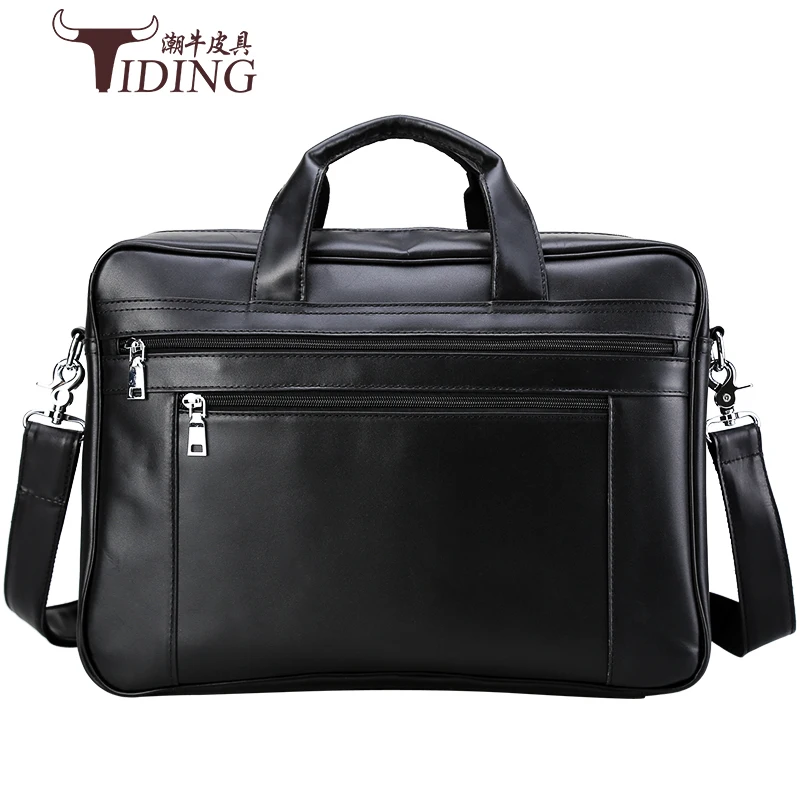 Мужская сумка мессенджер из натуральной кожи через плечо 17 дюймов|briefcase fashion|fashion