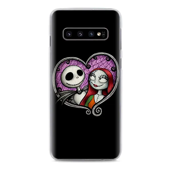 Джек Скеллингтон тело невесты телефонные чехлы для Samsung Galaxy S8 S9 S10 плюс S10e M10 M20 M30 A10 A30 A50 жесткий поликарбонатный чехол-крышка - Цвет: 01