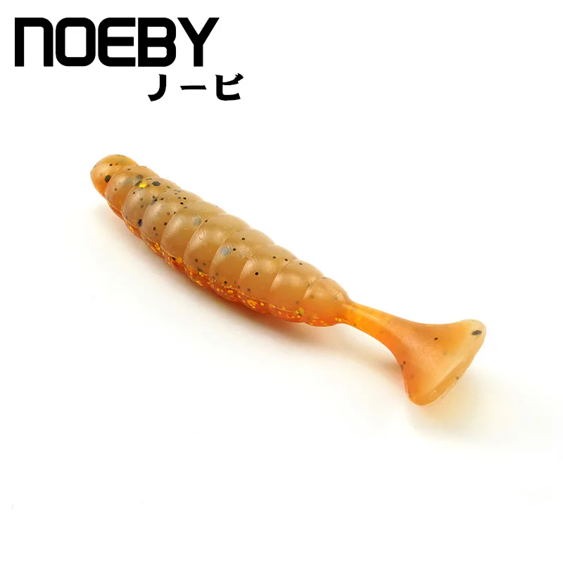 NOEBY 6 шт./лот Мягкая приманка 60 мм/3 2 г качественная профессиональная рыболовная
