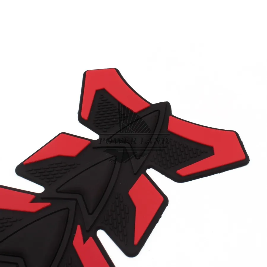 Motorcycle Anti-scratch Rubber Gas Fuel Oil Tank Pad Protection System Decal Sticker Red Color 1pcs Universal Fit For | Автомобили и