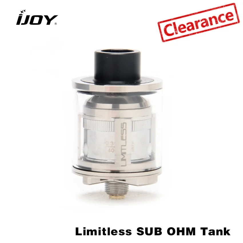 Цена вниз оригинальный Ijoy безграничный SUB Ом бак 2 мл/6 мл Дозатор для