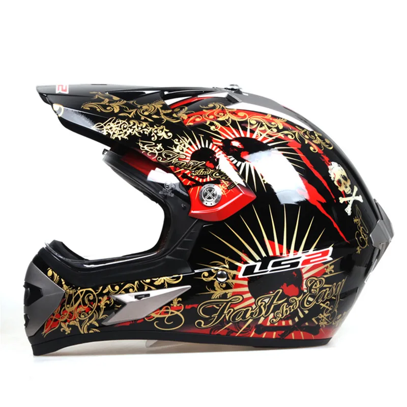 16 Новое поступление capacete casco LS2 moto cross шлемы профессиональные мужские внедорожные moto rcycle шлем грязный велосипед ралли гоночный Мото шлем - Цвет: 16