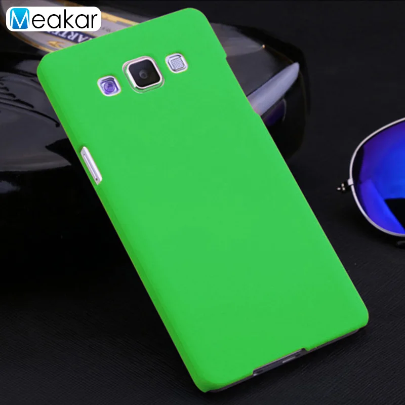 Coque 5.5For samsung Galaxy A7 чехол для samsung Galaxy A7 Duos Sm A700 A700FD A700F A7000 телефона чехол-лента на заднюю панель - Цвет: green