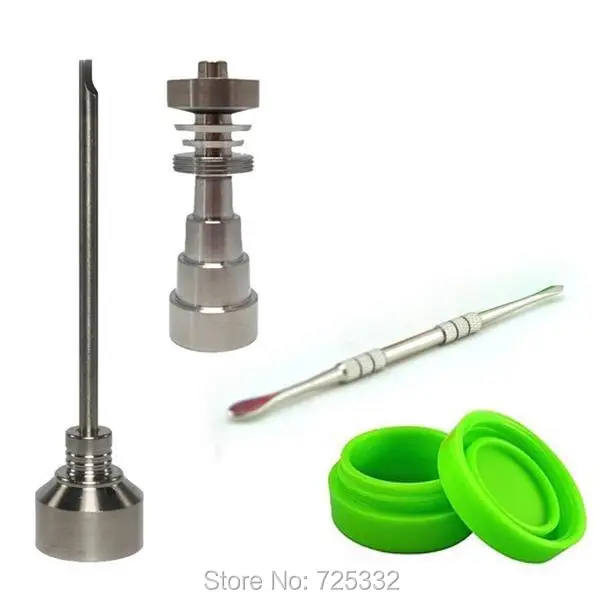 Водопровод 10 мм 14 18 Domeless Gr2 Titanium Nail Dabber Silicone Jar Carb Cap Bong набор инструментов|tool jewelry|tool