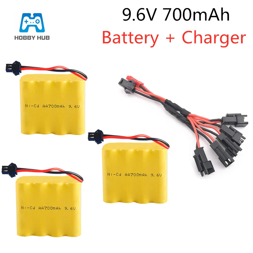 Hobby Hub 9 6 в 700 мА · ч AA NI CD аккумулятор перезаряжаемый 5 1 зарядное устройство для