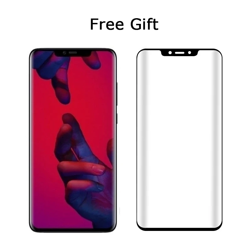 Чехол с окошком для huawei mate 20, чехол из натуральной кожи для смартфона huawei mate 20Pro, защита экрана из закаленного стекла