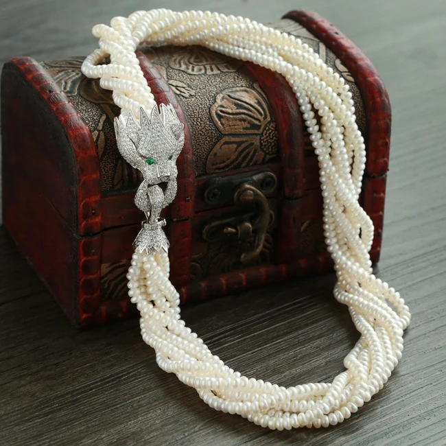 Красивый AAA Akoya белый жемчуг ожерелье серьги gift1
