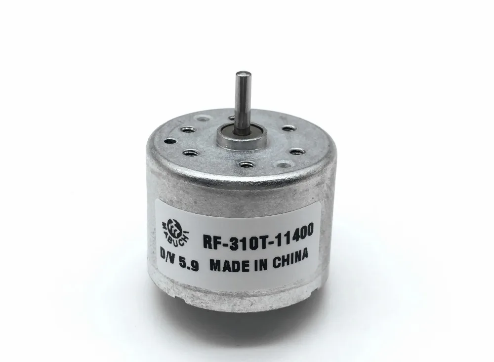 RF-310T-11400 3 v-6 v DC5.9V 4000-7100 об/мин, двигатель постоянного тока, DIY компакт-дисков/Робот Мотор низкая слива