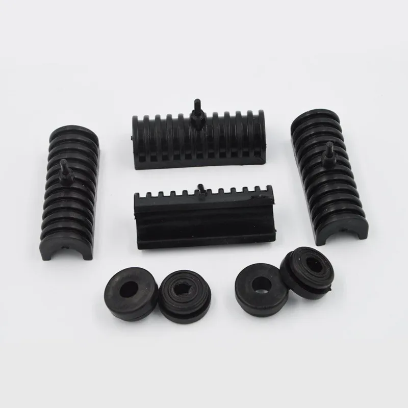 ZXMT втулки резиновые подушки поддержки подходят жесткий седельная сумка для Harley