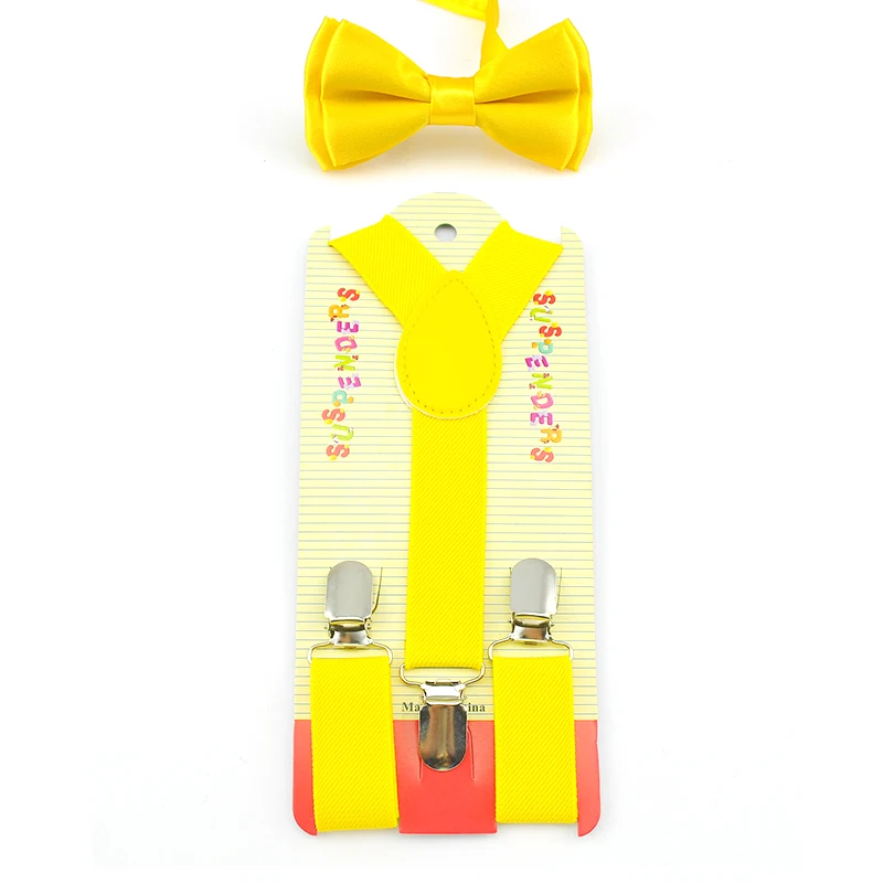 Подтяжки с бантом для брюк Y образные подтяжки бабочкой наборы детей мальчиков и
