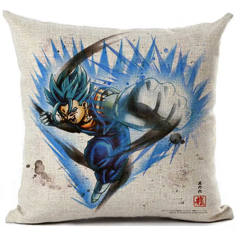 Dragon Ball льняная наволочка для подушки аниме наволочка с принтом автомобильный диван Декоративная Наволочка украшения для дома подушки 45*45 см - Цвет: 40
