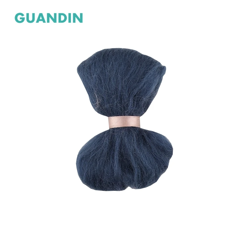 GuanDin, 1 Цвет/комплект, одноцветное Цвет ткнул шерстяного фетра, фиолетовый Системы узор,-Готовые Шерсть Войлок DIY/рукоделие/валяния/ручной работы