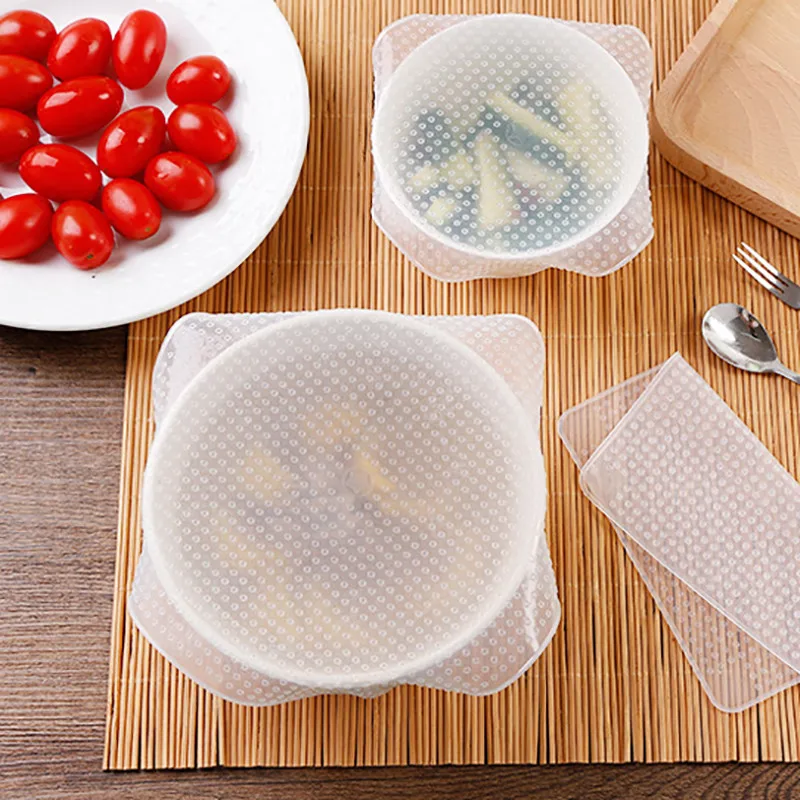 Свежая крышка Крышка для чаши жидкости морозильная камера Прозрачная