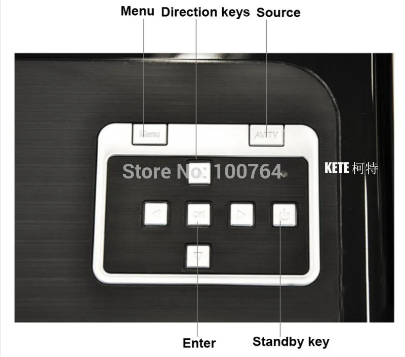 5500 люмен Smart Android 4.4 ЖК-Телевизор LED проектор Full HD аксессуары 1920x1080 3D домашний