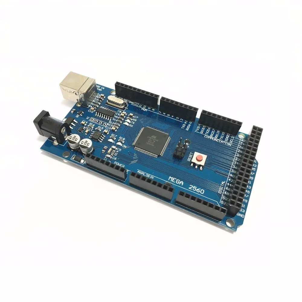 MEGA2560 Мега 2560 R3 ATmega2560 16AU CH340G AVR USB макетная плата для Arduino|Детали и аксессуары