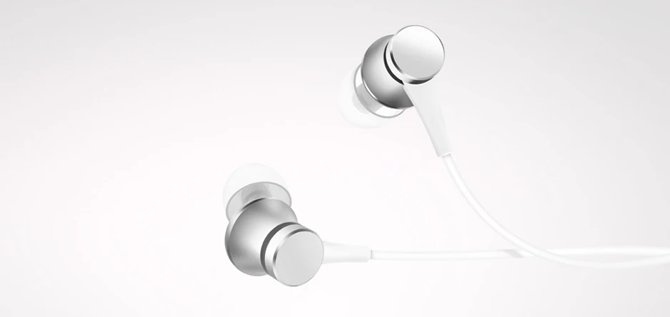 Xiaomi Piston наушники-вкладыши свежая версия пять цветов с микрофоном воспроизведение пауза управление для мобильного телефона MP4 MP3 PC