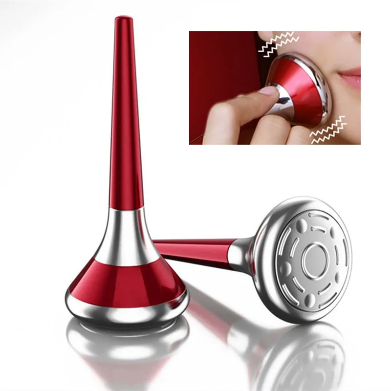 Электрический массажер для лица магнитная + ионная терапия импортный аппарат