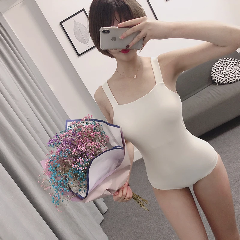 Syswimwear бренд Для женщин пикантные Цельный купальник Белый спортивный купальник для бассейна горячие девушки милые пляжная одежда ванный комплект