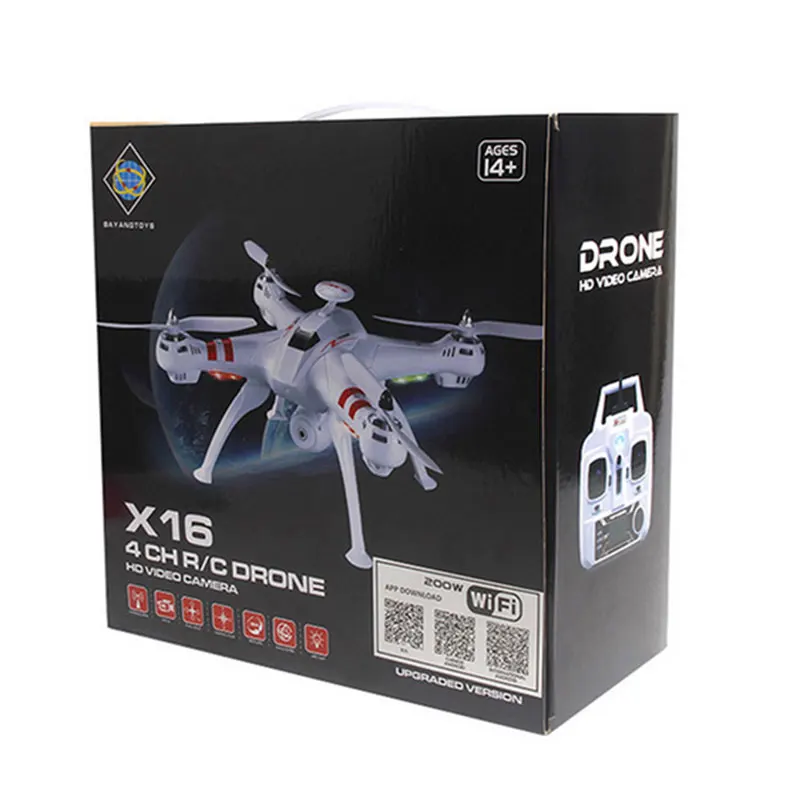 BAYANGTOYS X16 Профессиональный GPS Радиоуправляемый Дрон с камерой бесщеточный