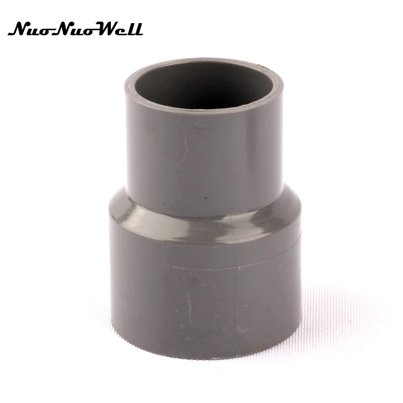 

1pcs NuoNuoWell PVC 40mm-32mm Straight Connector Garden Micro Drip Irrigation Watering System Fittings Hose/Pipe Connector Parts