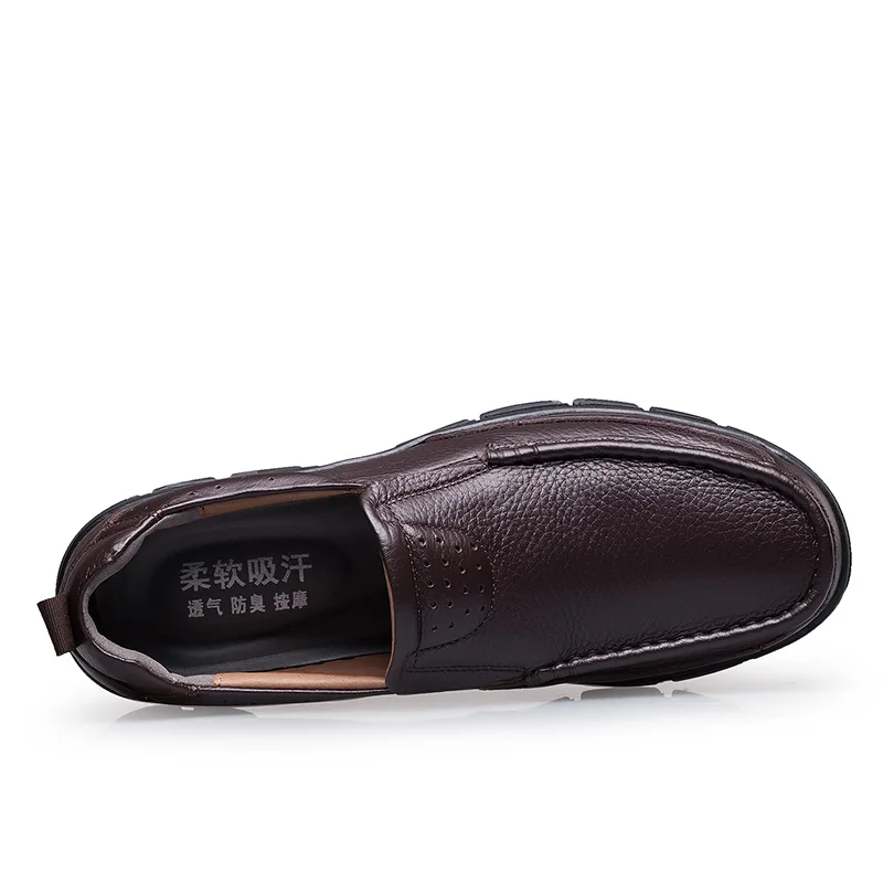 Классические мужские туфли ручной работы из натуральной кожи оксфорды в деловом