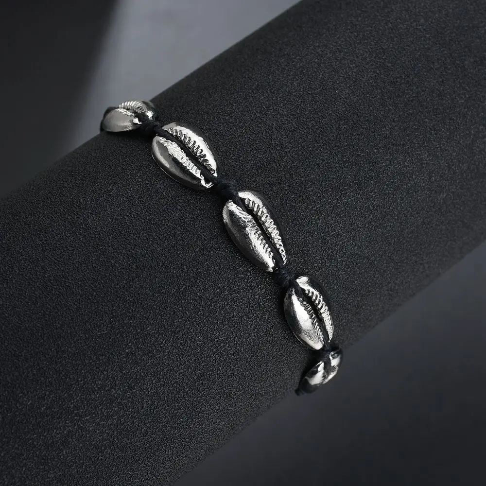 CHENGXUN прозрачный браслет в форме ракушки для женщин и девушек регулируемая