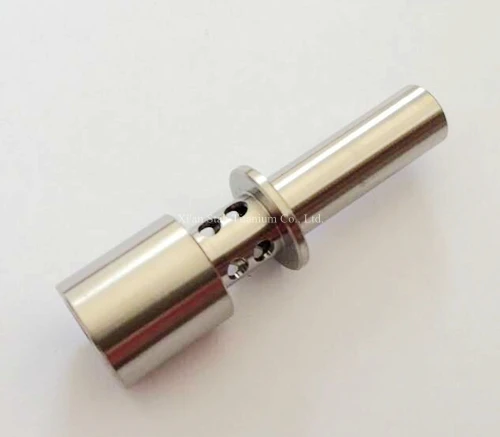 

Pure Titanium Gr2 10mm 14mm 18mm Smoking Flux Nail Tip with holes