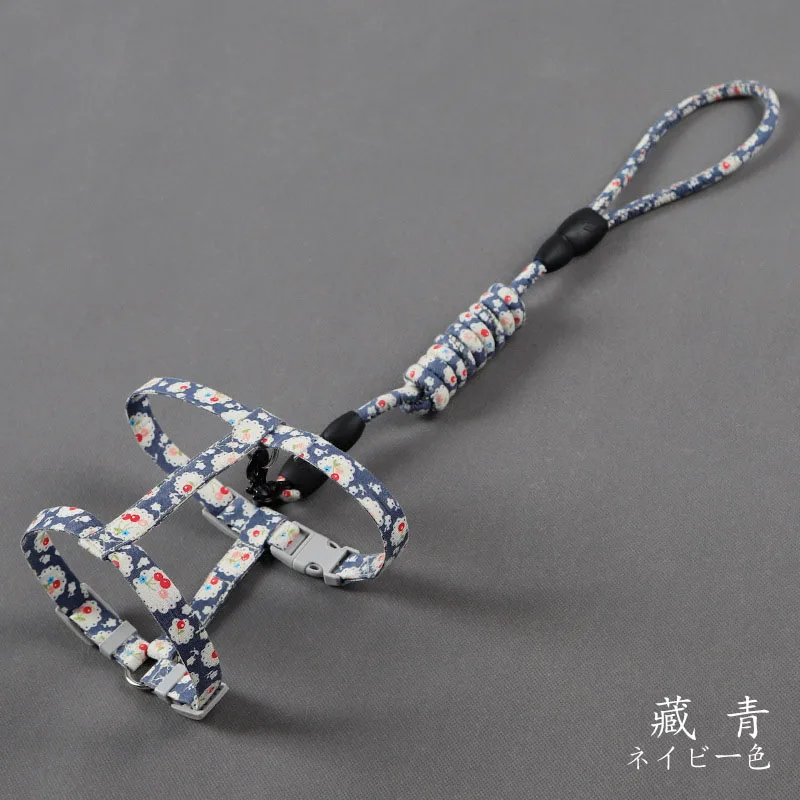 Поводок для кошек с круглой веревкой набор поводков в японском стиле поводок