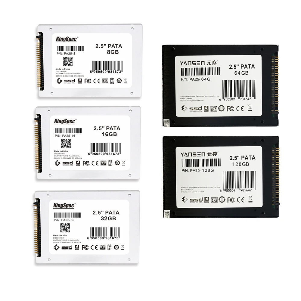 Kingspec 2 5 &quot44PIN PATA IDE SSD 8 ГБ 16 32 64 128 твердотельный диск флэш накопитель компьютер