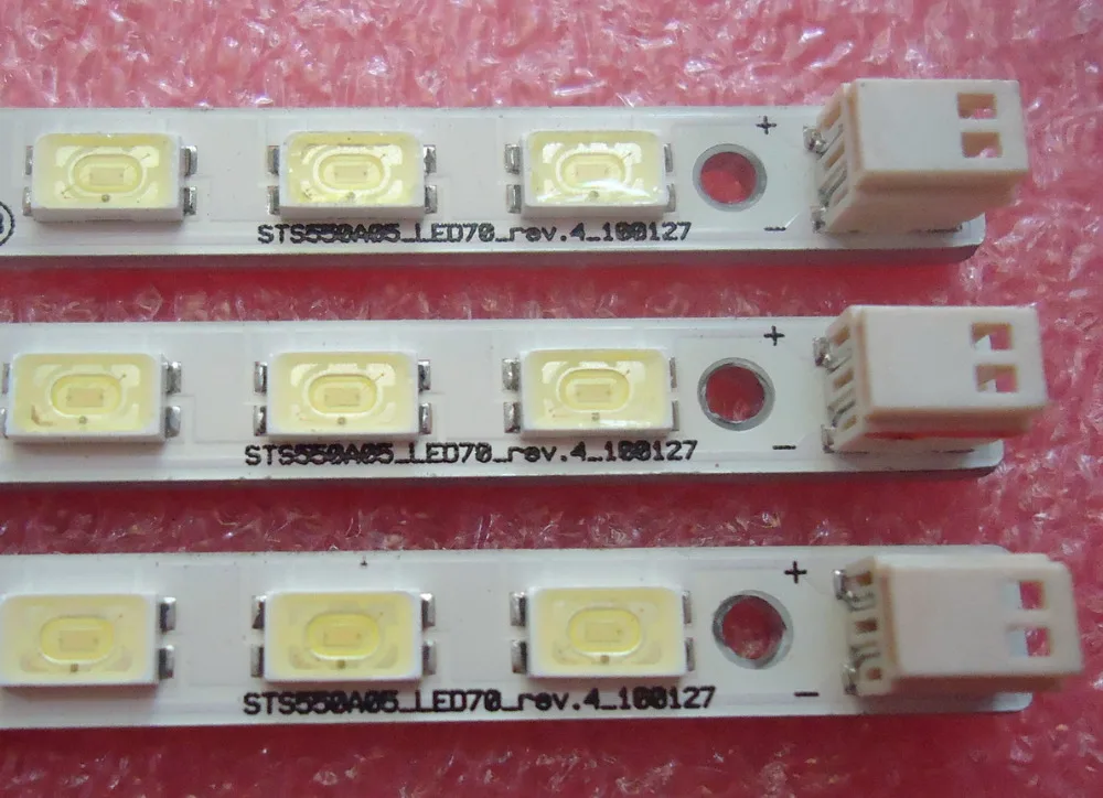 

618mm LED Backlight Lamp strip 70leds For LCD TV STS550A05-LED70 LJ64-02219A LJ64-02220A