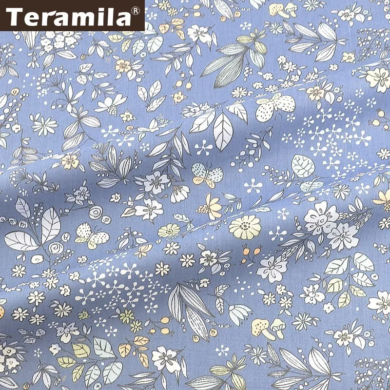 20x25cm Teramila хлопчатобумажная ткань Algodon 20x25 см Telas с цветочным принтом, с рисунком героев из мультфильма, цветные ткани DIY одеяла Лоскутная Ткань Tecido подушка для малышей - Цвет: 20x25cm