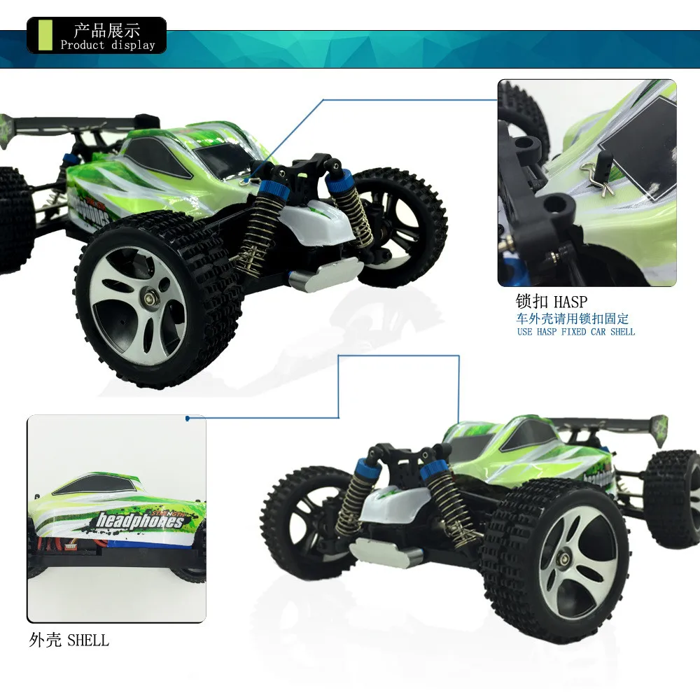 70 км/ч Новое поступление 1:18 4WD RC автомобиль JJRC A959 обновленная версия A959-B 2,4 г Радиоуправляемый автомобиль радиоуправляемое Багги высокая скорость внедорожника A979
