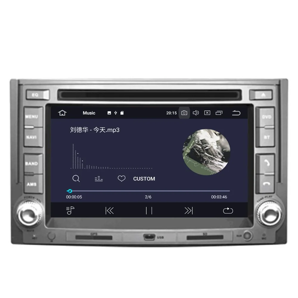 Автомобильный мультимедийный плеер 2 Din Android 9 4 ГБ ОЗУ для Hyundai H1 Grand Starex 2007 2008 2009 2010
