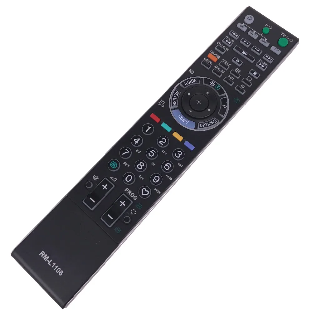 Пульт дистанционного управления для SONY RM-L1108 BRAVIA TV W/XBR/ Series, ЖК-Телевизор с подсветкой