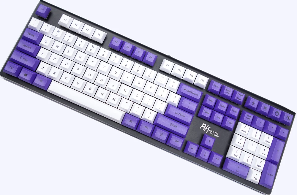 NPKC 108-key PBT краситель-сублимация Новинка колпачки DSA Keycaps ANSI Топ печать для Cherry MX Переключатель механический