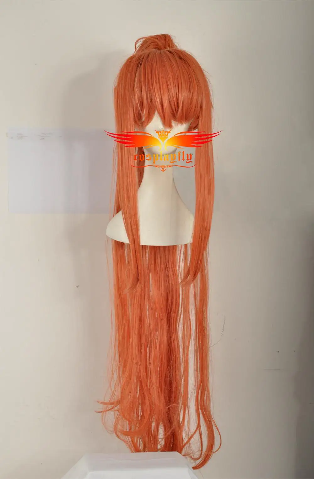 Orange Хит, для взрослых девочек, Doki Club, косплей, парик, косичка, оранжевый/розовый, шиньон, перигвиг, головной убор, волосы для косплея(отправляется из США - Цвет: Orange